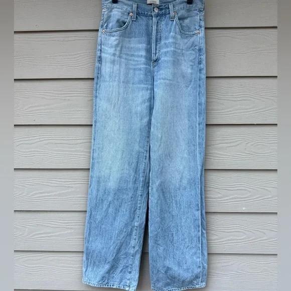 Citizens of Humanity Annina high-rise wide-leg jeans - Picture 9 of 16